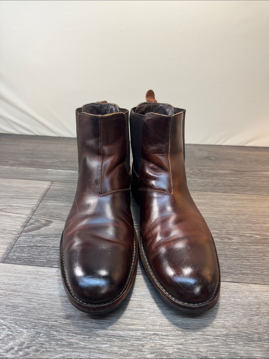 Other - Men's Brown Leather Chelsea Boots Sz 9 (h42)